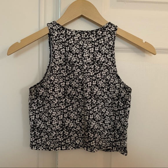 Floral cropped top - Picture 3 of 5